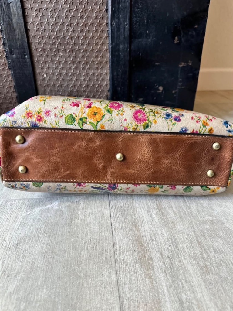Patricia Nash Cassini Floral Leather Tote — image 4 of 8